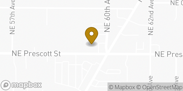 Map showing the location of ATM 7ELEVEN-FCTI in Portland, OR