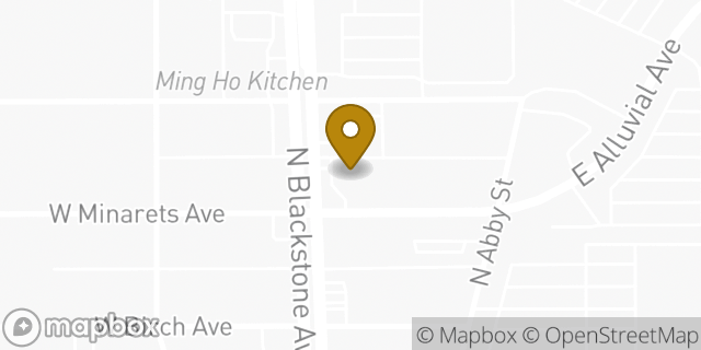 Map showing the location of Citibank ATM in Fresno, CA 93650