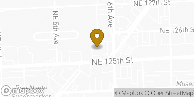 Map showing the location of ATM Walgreens in North Miami, FL