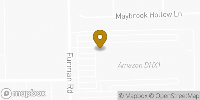 Map showing the location of Amazon Locker - Headphone in Houston, TX 77047
