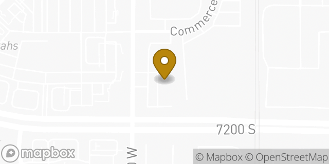Map showing the location of Amazon Locker - Raeesa in Midvale, UT 84047
