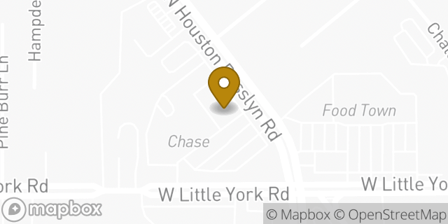 Map showing the location of CVS Pharmacy in Houston, TX 77040