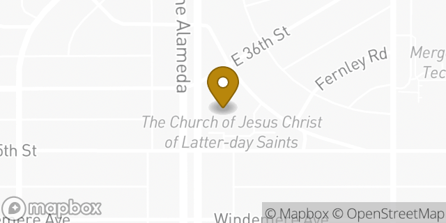 Map showing the location of The Church of Jesus Christ of Latter-day Saints in Baltimore, MD 21218