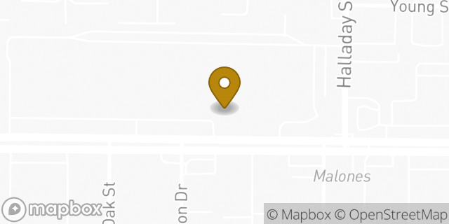 Map showing the location of Amazon Locker - Annie in Santa Ana, CA 92707