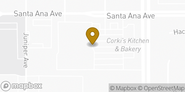 Map showing the location of Home Depot in Fontana, CA 92337