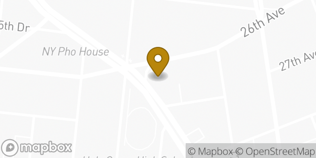 Map showing the location of The UPS Store in Flushing, NY 11358