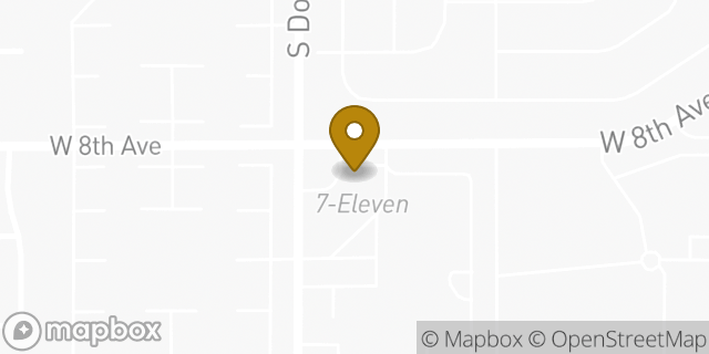 Map showing the location of Amazon Locker - Joy in Mesa, AZ 85202