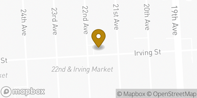 Map showing the location of Walgreens in San Francisco, CA 94122