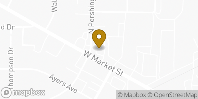 Map showing the location of Starbucks Coffee Company in Akron, OH 44313