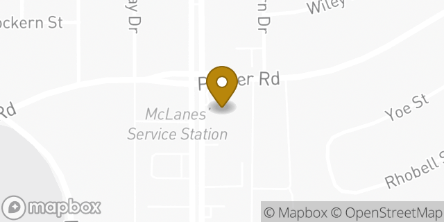 Map showing the location of Amazon Locker - Fritter in Houston, TX 77016