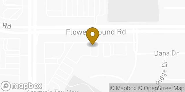 Map showing the location of Sonic Drive In in Flower Mound, TX 75028