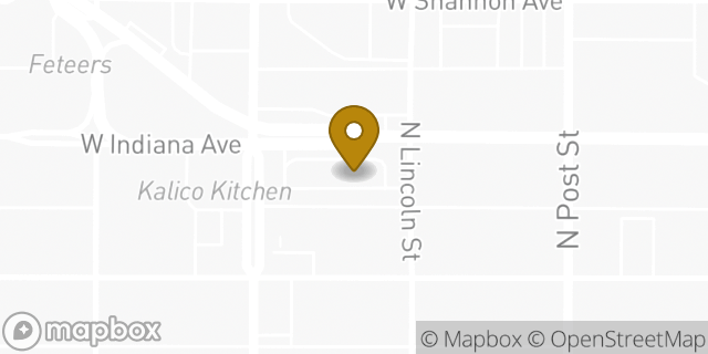 Map showing the location of McDonald's in Spokane, WA 99205