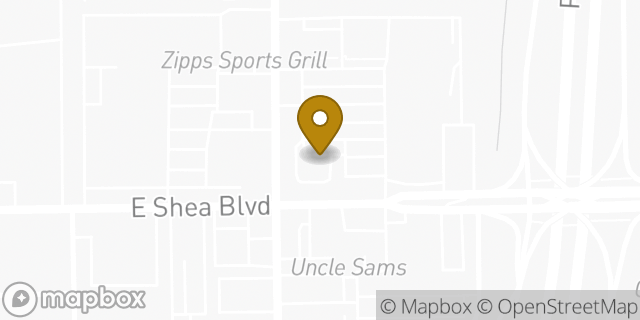 Map showing the location of Starbucks in Phoenix, AZ 85028