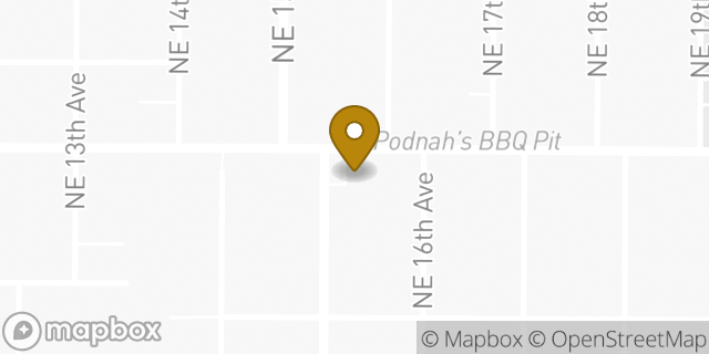 Map showing the location of Amazon Locker - Carley in Portland, OR 97211