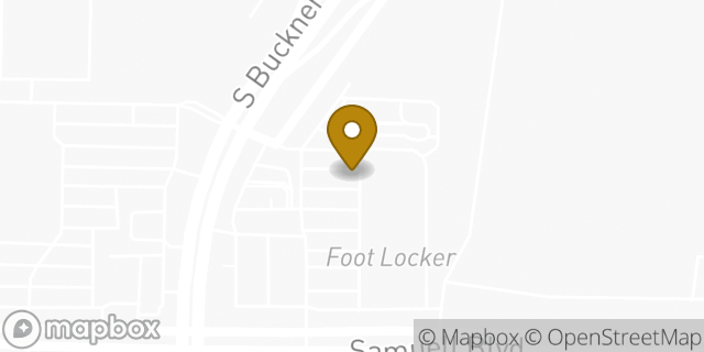 Map showing the location of Foot Locker in Mesquite, TX 75149