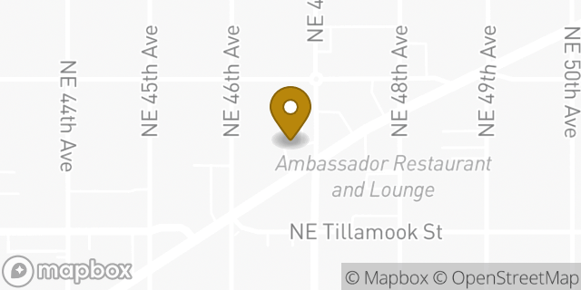 Map showing the location of 7-Eleven in Portland, OR 97213
