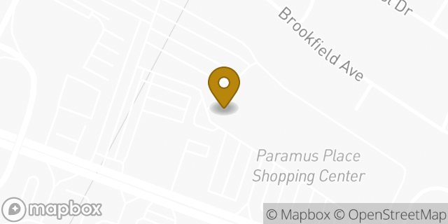 Map showing the location of Panera Bread in Paramus, NJ 07652