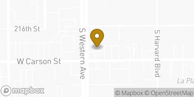 Map showing the location of Subway in Torrance, CA 90501