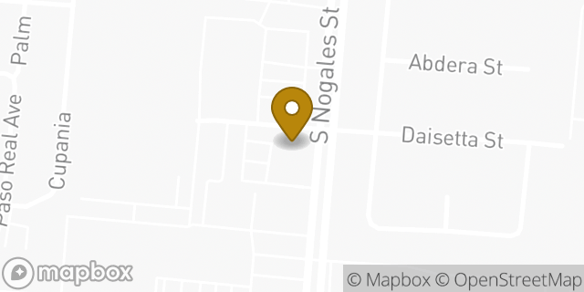 Map showing the location of Bank of America in Rowland Heights, CA 91748