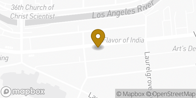 Map showing the location of The UPS Store in Studio City, CA 91604
