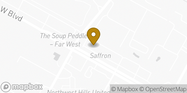 Map showing the location of The UPS Store in Austin, TX 78731