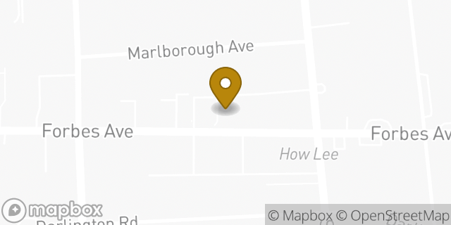 Map showing the location of american legion post 577 in Pittsburgh, PA 15217