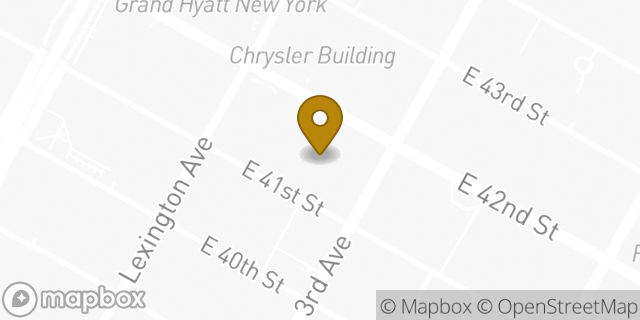 Map showing the location of CVS Pharmacy in New York, NY 10017