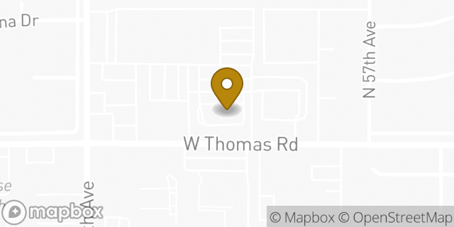 Map showing the location of McDonald's in Phoenix, AZ 85031