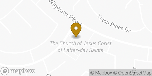 Map showing the location of The Church of Jesus Christ of Latter-day Saints in Henderson, NV 89074