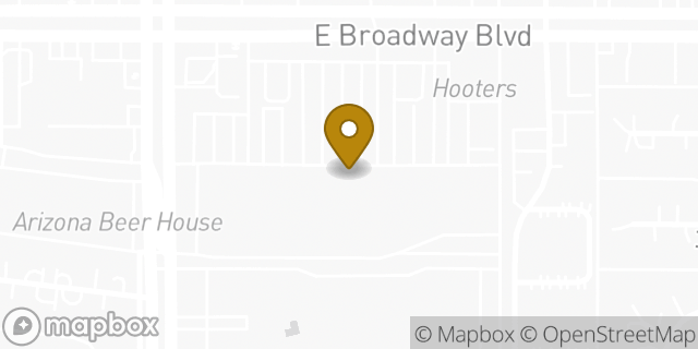 Map showing the location of HomeGoods in Tucson, AZ 85710