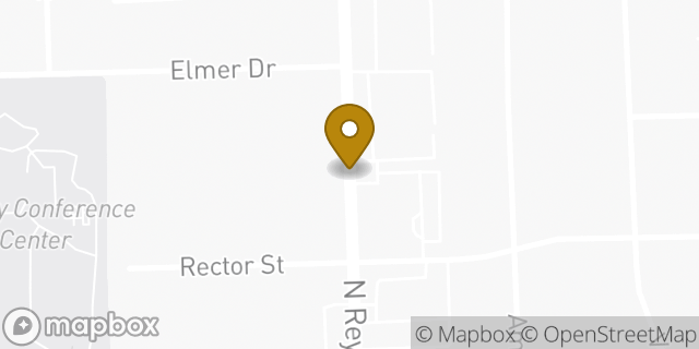 Map showing the location of Toledo - Sylvania HLE in Toledo, OH 43615