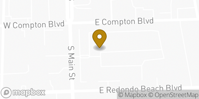 Map showing the location of FedEx Freight in Gardena, CA 90248