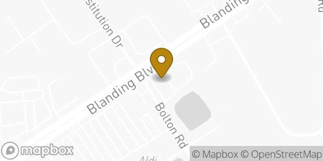 Map showing the location of Starbucks in Orange Park, FL 32073