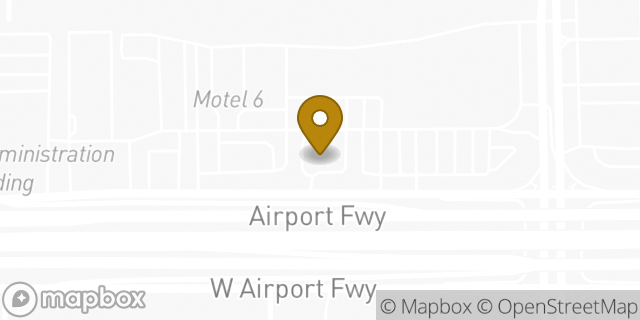 Map showing the location of Starbucks in Irving, TX 75062