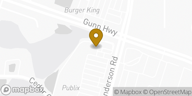 Map showing the location of Subway in Tampa, FL 33625
