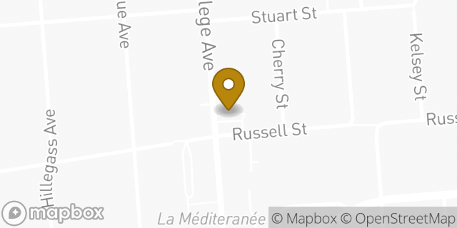 Map showing the location of 7-Eleven in Berkeley, CA 94705