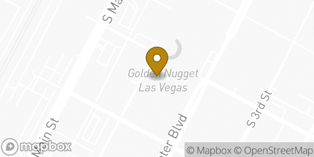 Map showing the location of Starbucks in Las Vegas, NV 89101