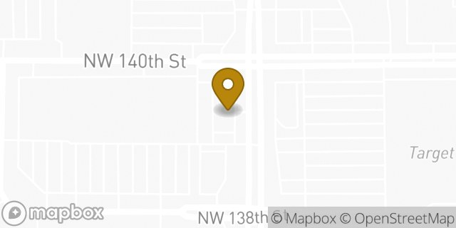 Map showing the location of McDonald's in Oklahoma City, OK 73134