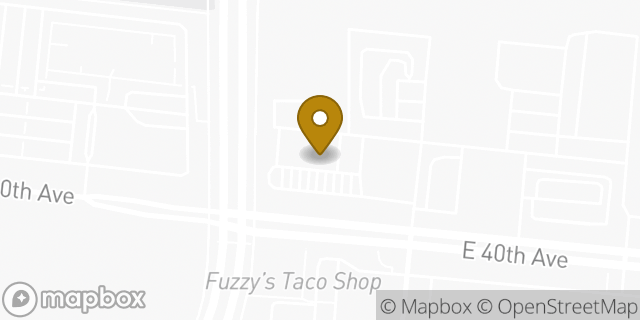 Map showing the location of QuikTrip in Denver, CO 80238