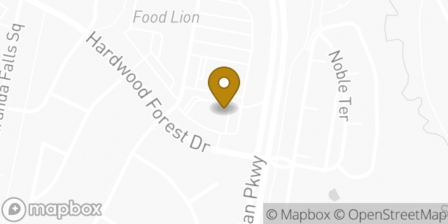 Map showing the location of Amazon Locker - Bae in Sterling, VA 20165