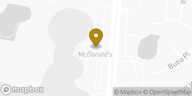 Map showing the location of McDonald's in Tampa, FL 33618