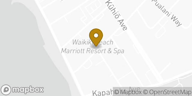Map showing the location of Enterprise Rent-A-Car in Honolulu, HI 96815