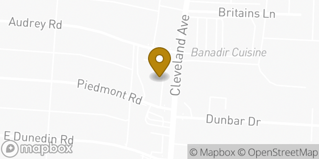 Map showing the location of Chase Bank in Columbus, OH 43224