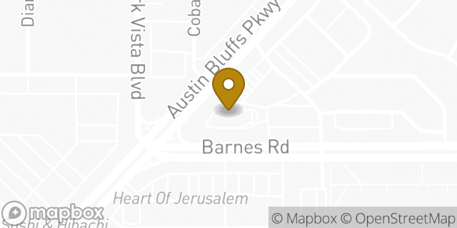Map showing the location of McDonald's in Colorado Springs, CO 80917