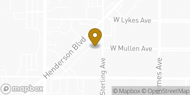 Map showing the location of Pearle Vision in Tampa, FL 33609