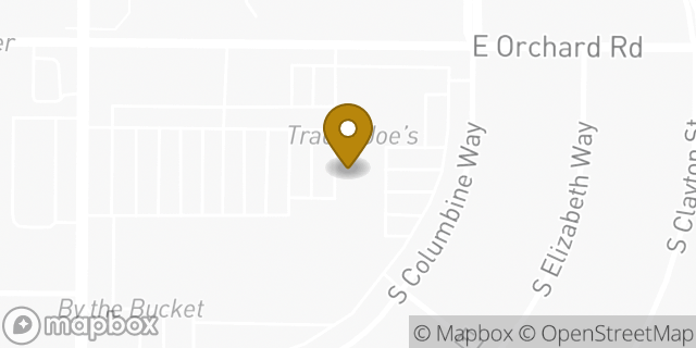 Map showing the location of The UPS Store in Greenwood Village, CO 80121