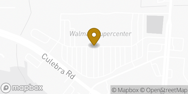 Map showing the location of Walmart in San Antonio, TX 78251