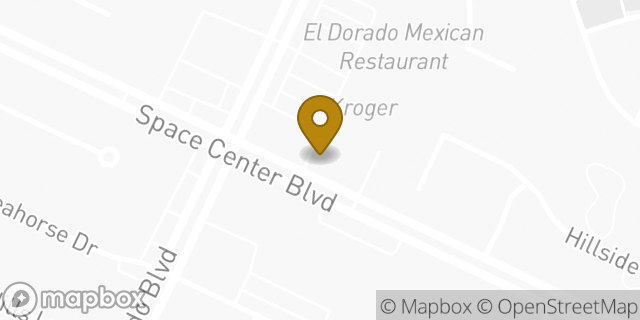 Map showing the location of Baskin-Robbins in Houston, TX 77062