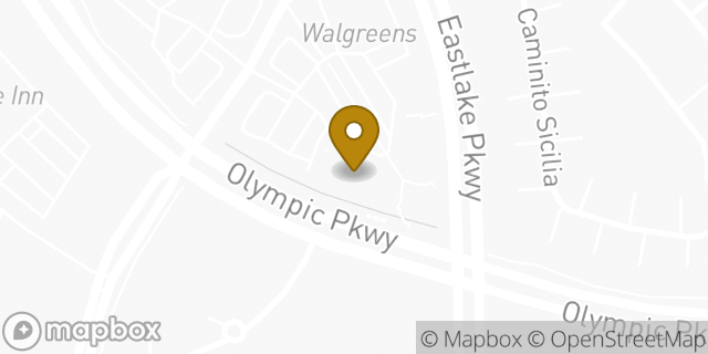 Map showing the location of The UPS Store in Chula Vista, CA 91915