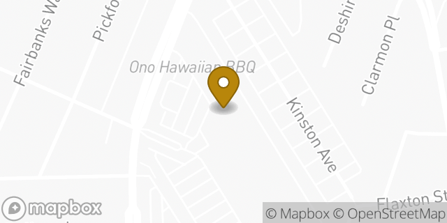 Map showing the location of Amazon Locker - Belfry in Culver City, CA 90230